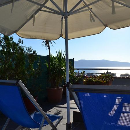 Seaview Penthouse Terrace & Garage Apartment Vlore Exterior photo